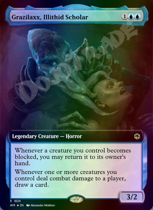 Grazilaxx, Illithid Scholar FOIL