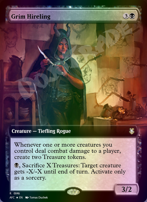 Grim Hireling FOIL