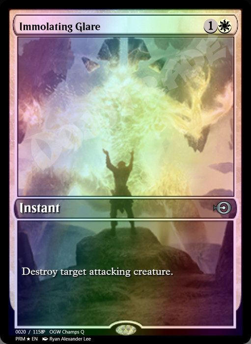 Immolating Glare FOIL