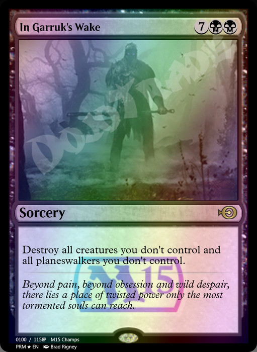 In Garruk's Wake FOIL