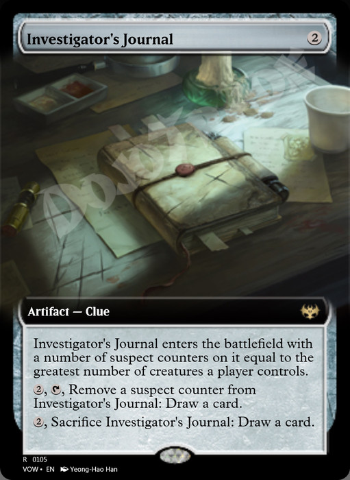 Investigator's Journal