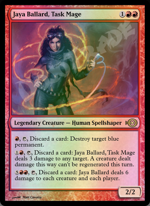 Jaya Ballard, Task Mage FOIL