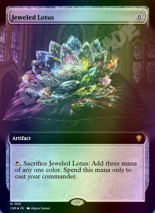 Jeweled Lotus FOIL