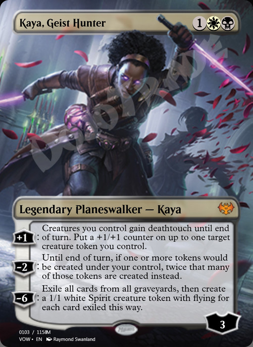 Kaya, Geist Hunter