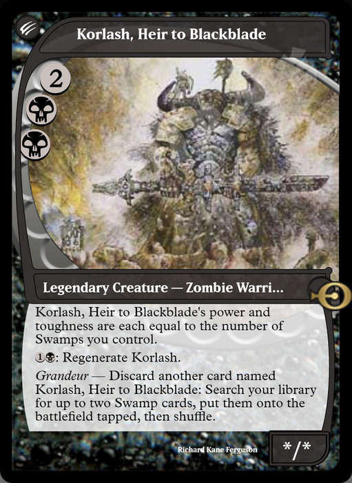 Korlash, Heir to Blackblade