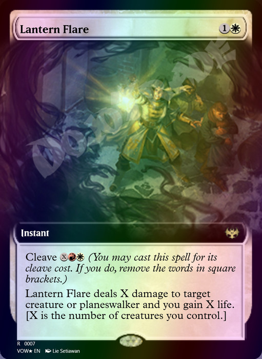 Lantern Flare FOIL