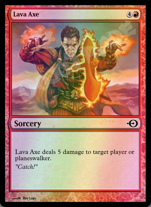 Lava Axe FOIL