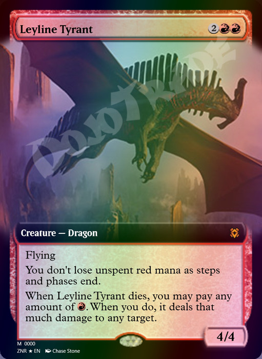 Leyline Tyrant FOIL