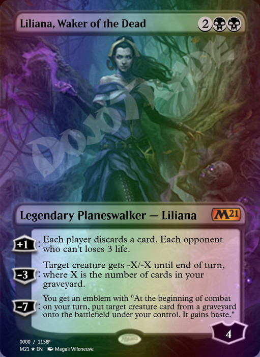 Liliana, Waker of the Dead FOIL