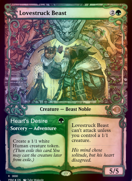 Lovestruck Beast FOIL