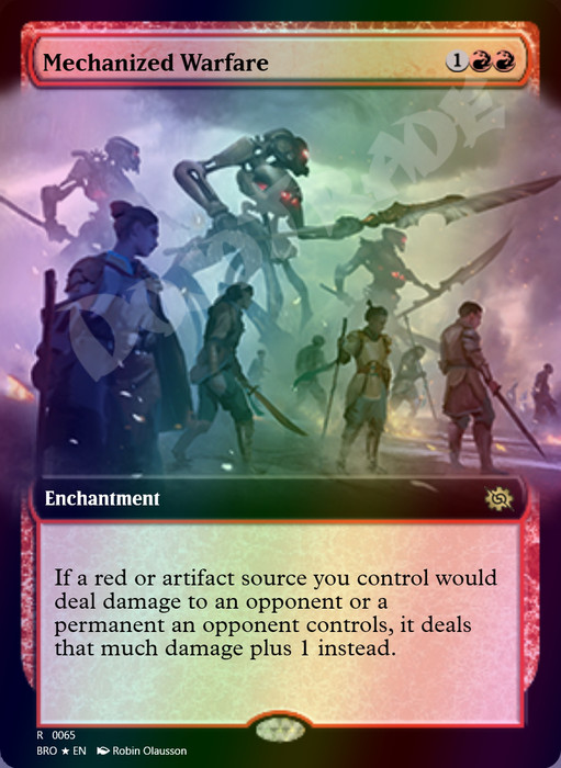 Mechanized Warfare FOIL