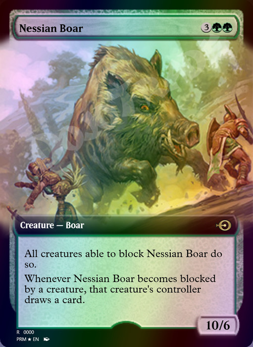 Nessian Boar FOIL