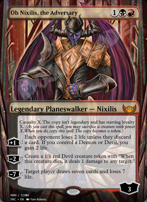 Ob Nixilis, the Adversary