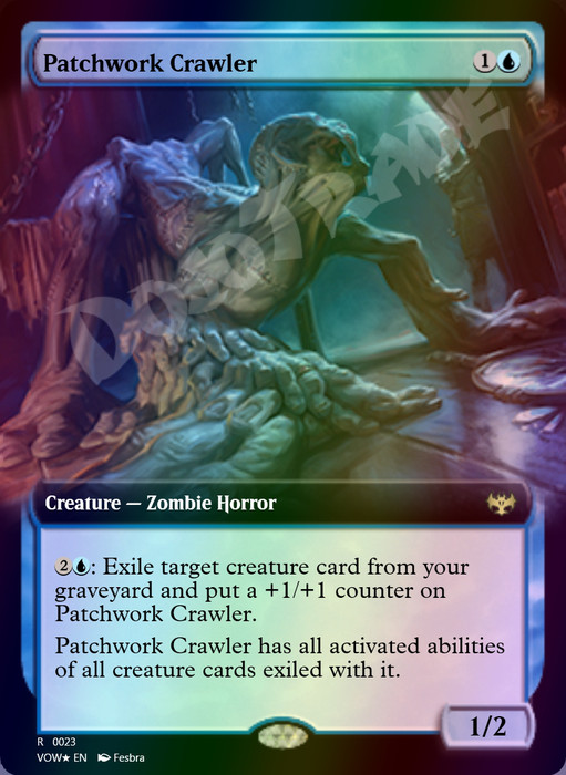 Patchwork Crawler FOIL