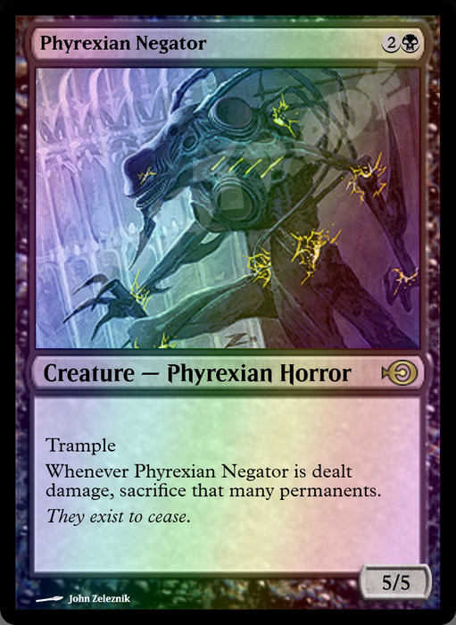 Phyrexian Negator FOIL