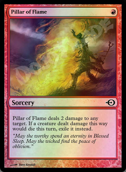 Pillar of Flame FOIL