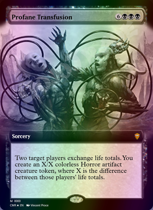 Profane Transfusion FOIL