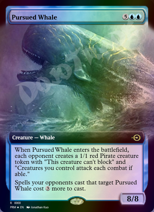 Pursued Whale FOIL