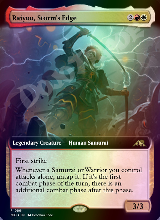 Raiyuu, Storm's Edge FOIL