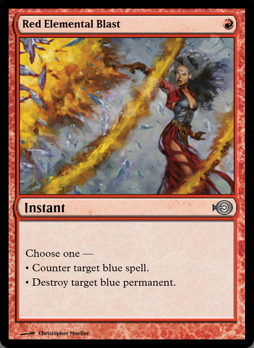 Red Elemental Blast