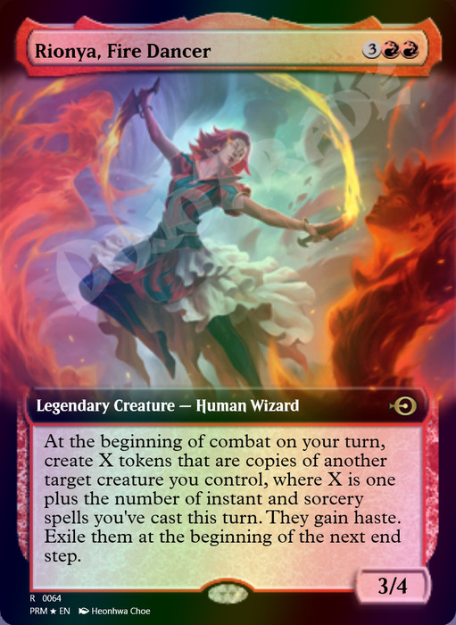 Rionya, Fire Dancer FOIL