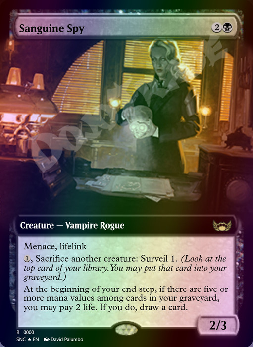 Sanguine Spy FOIL