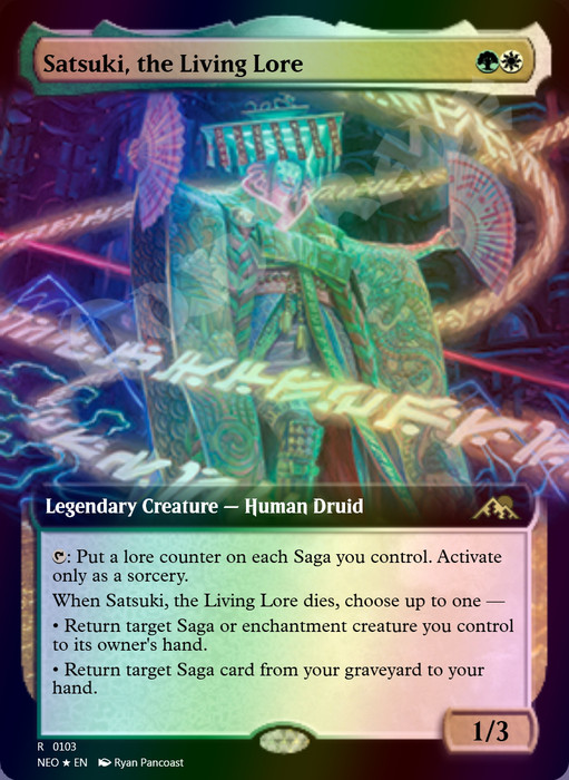 Satsuki, the Living Lore FOIL