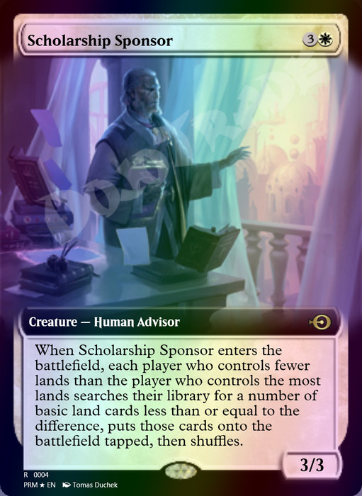 Scholarship Sponsor FOIL