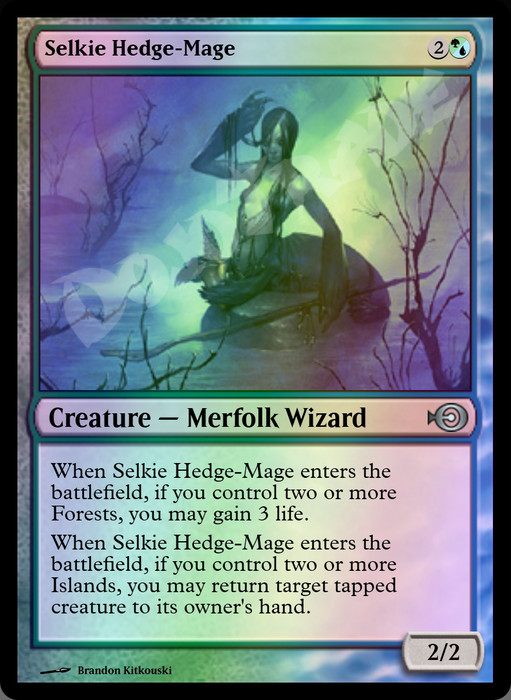 Selkie Hedge-Mage FOIL