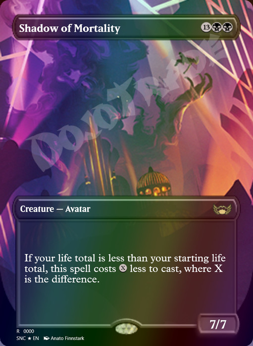 Shadow of Mortality FOIL