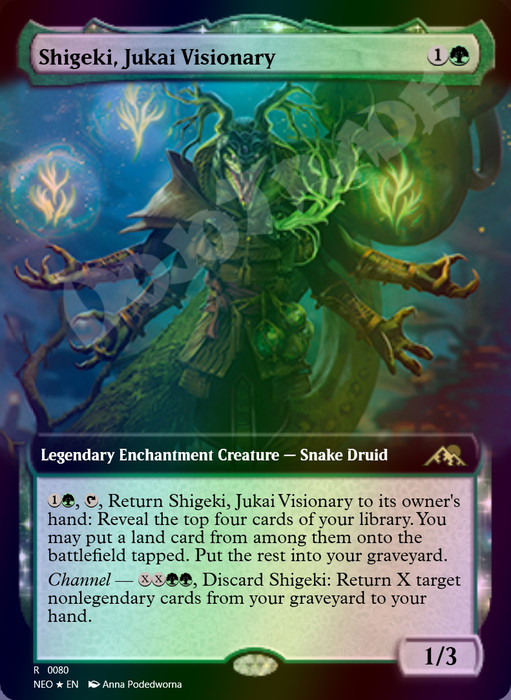 Shigeki, Jukai Visionary FOIL