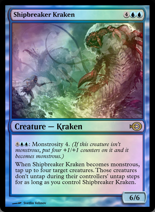 Shipbreaker Kraken FOIL