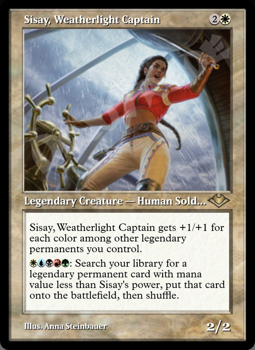 Sisay, Weatherlight Captain