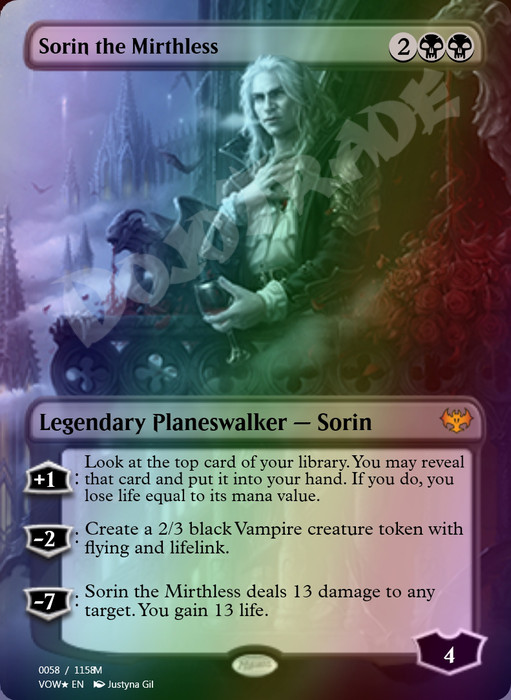 Sorin the Mirthless FOIL