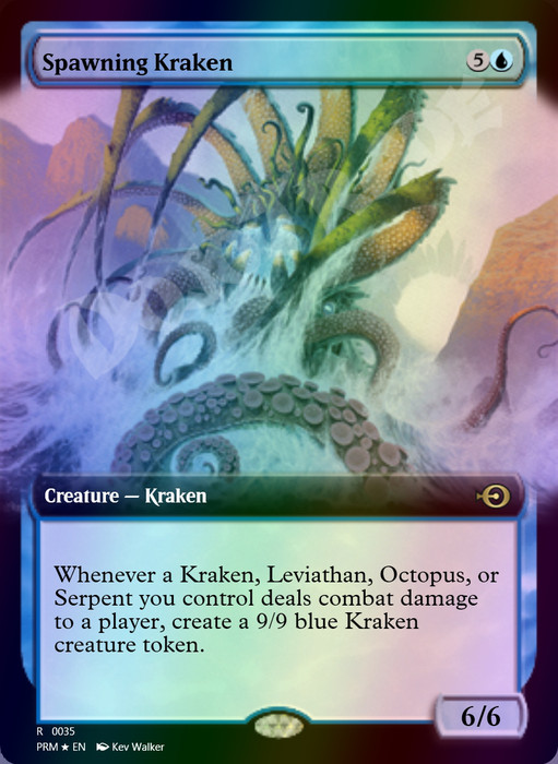 Spawning Kraken FOIL