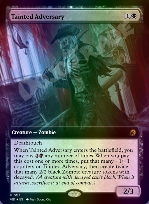 Tainted Adversary FOIL