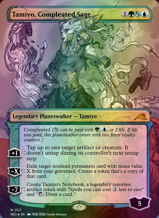 Tamiyo, Compleated Sage FOIL