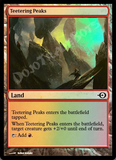 Teetering Peaks FOIL