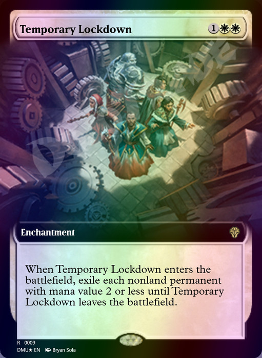 Temporary Lockdown FOIL