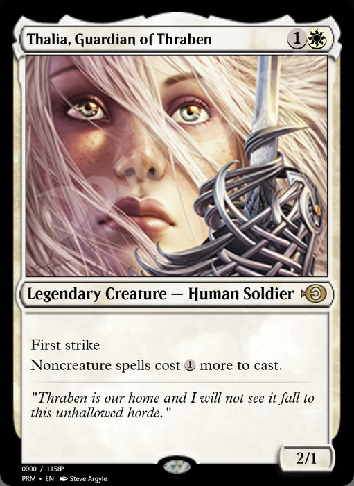 Thalia, Guardian of Thraben