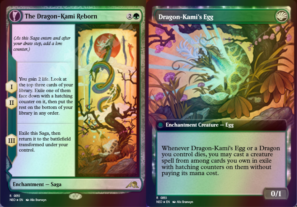 The Dragon-Kami Reborn FOIL