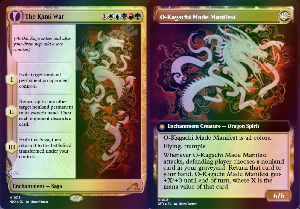 The Kami War FOIL