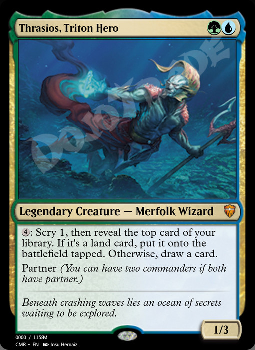 Thrasios, Triton Hero