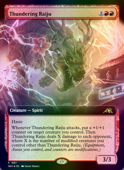 Thundering Raiju FOIL