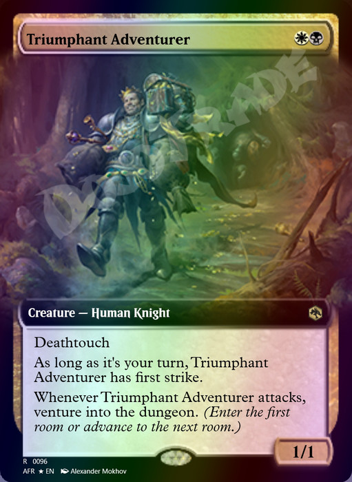 Triumphant Adventurer FOIL