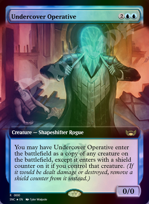 Undercover Operative FOIL