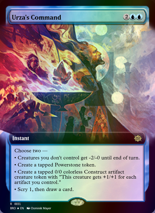 Urza's Command FOIL