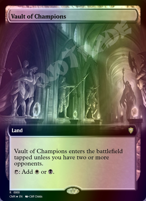 Vault of Champions FOIL