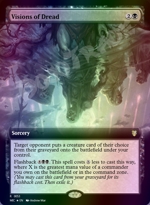 Visions of Dread FOIL