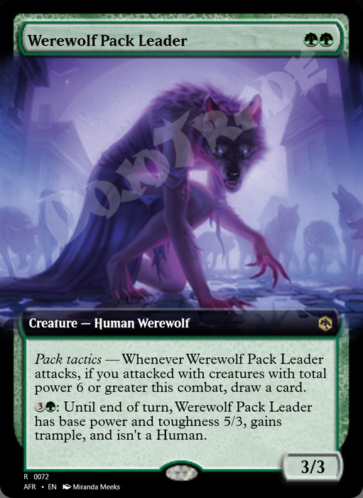 Werewolf Pack Leader